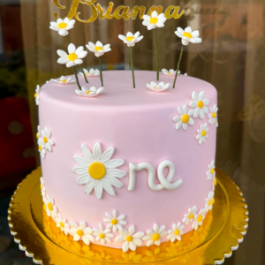 Torta floreada
